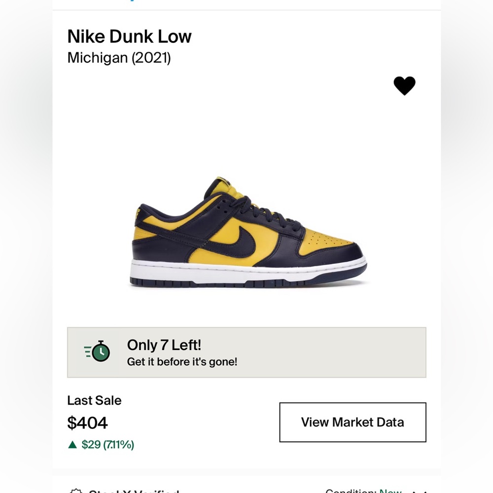Nike Dunk Michigan